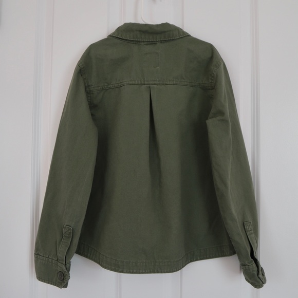Old Navy Girls’ Green Embroidered Jacket - Picture 2 of 3